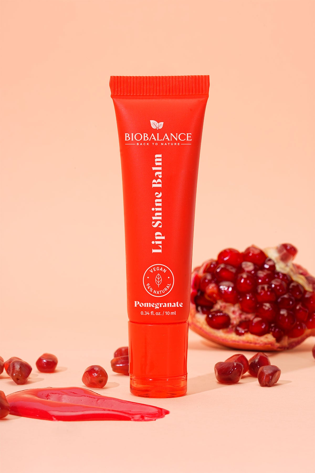 BIOBALANCE БАЛСАМ ЗА УСТНИ, POMEGRANATE