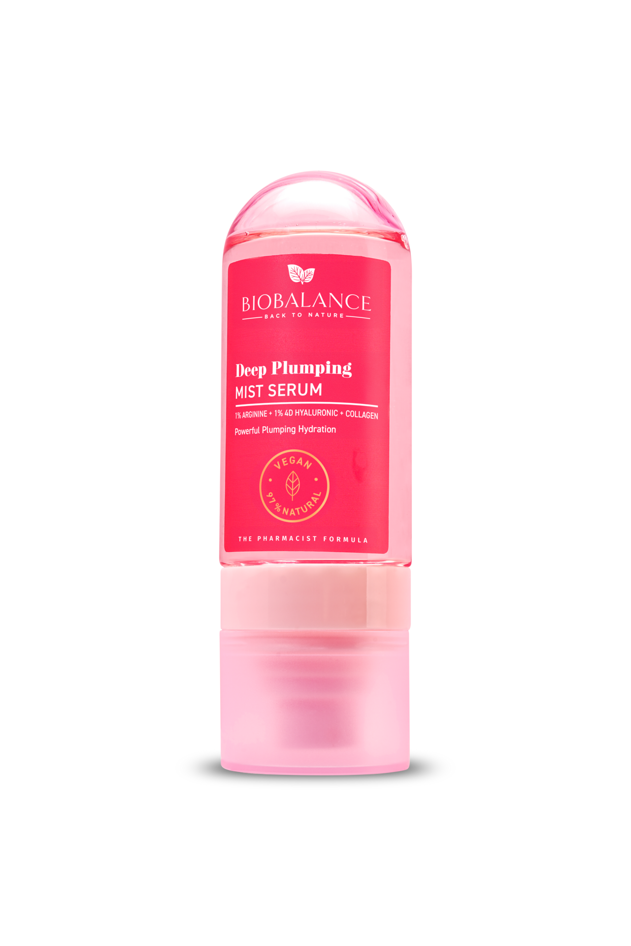 BIOBALANCE СЕРУМ МИСТ ЗА ЛИЦЕ С ВЕГАН КОЛАГЕН DEEP PLUMPING