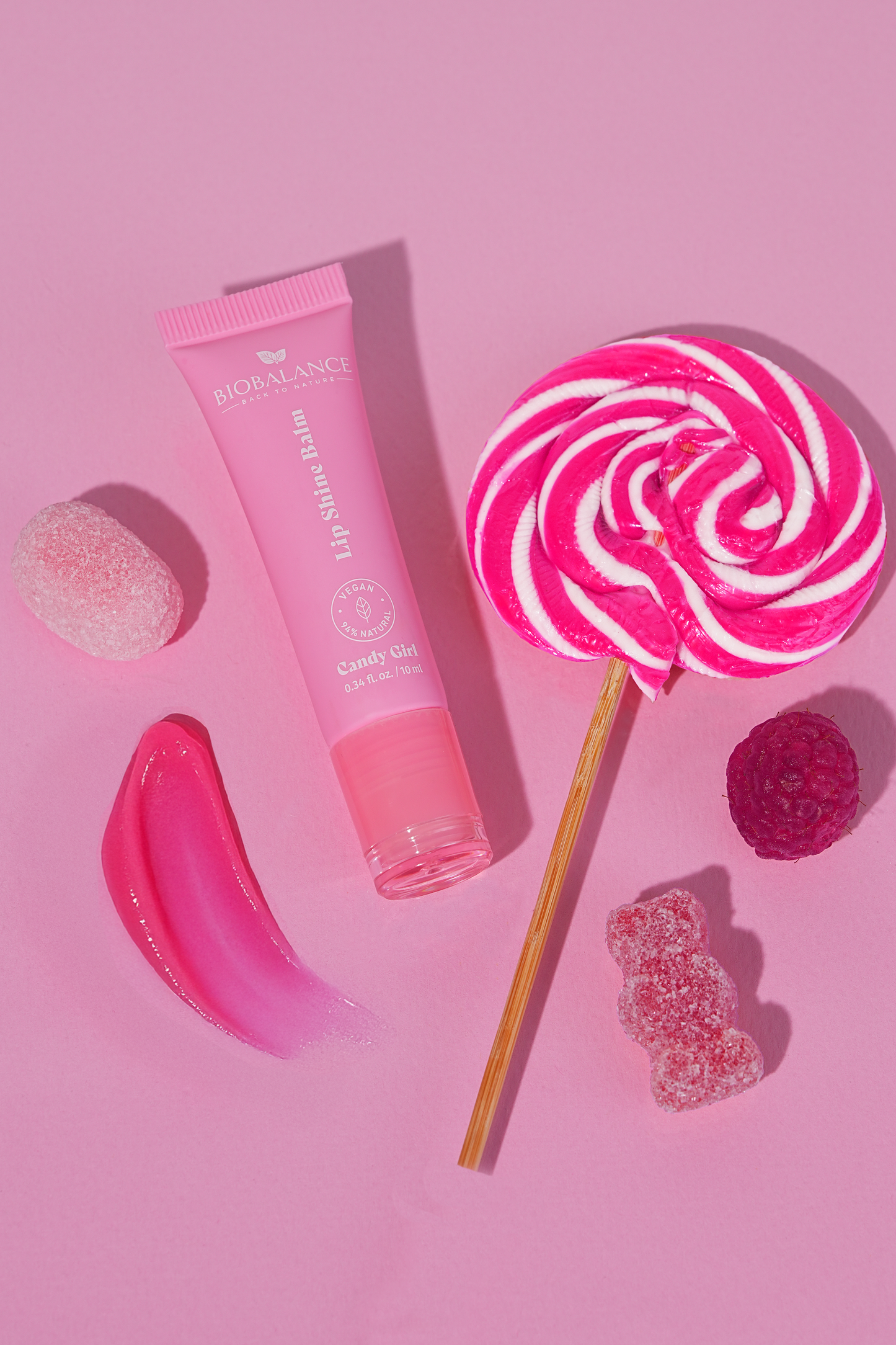 BIOBALANCE БАЛСАМ ЗА УСТНИ, CANDY GIRL