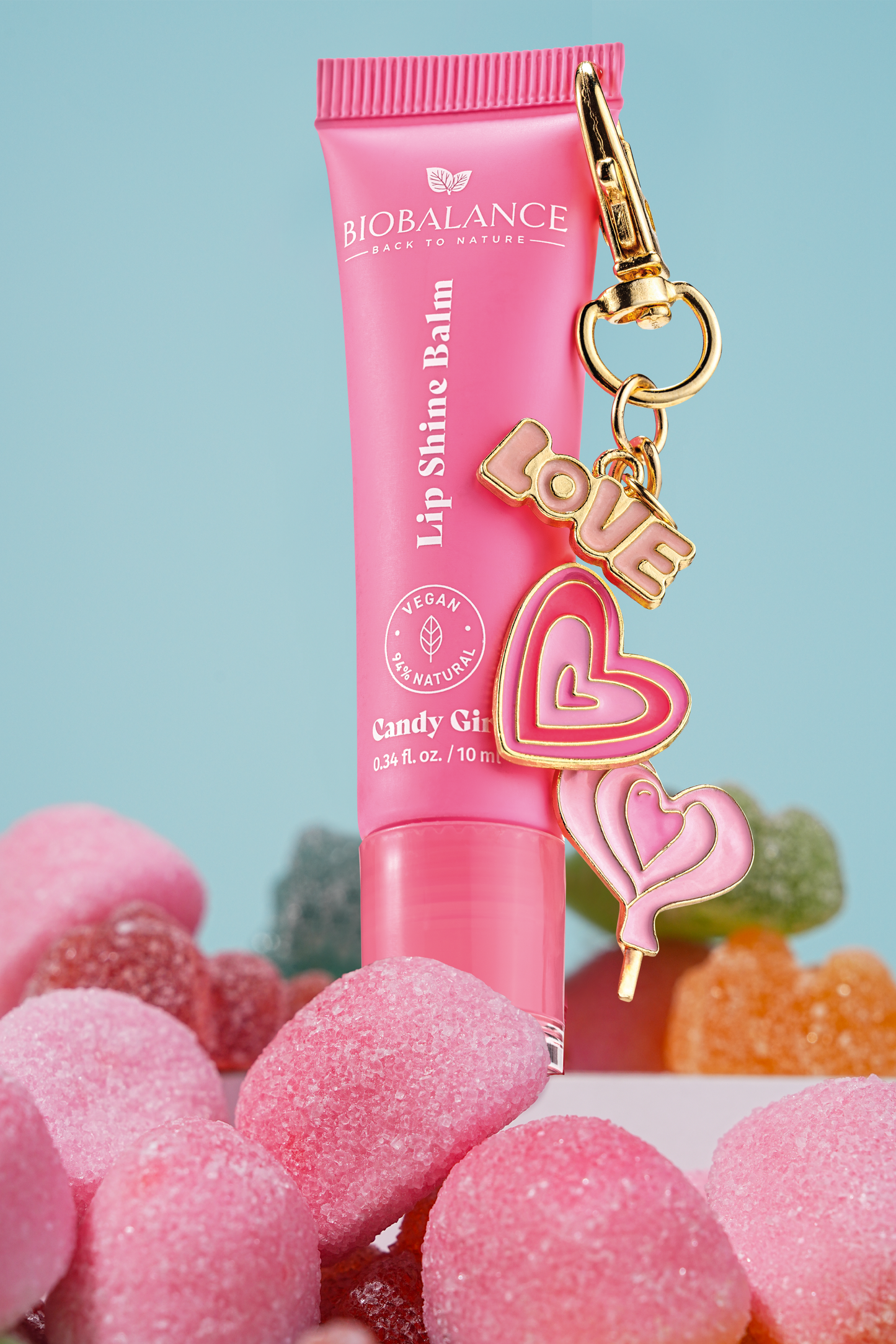 BIOBALANCE БАЛСАМ ЗА УСТНИ, CANDY GIRL