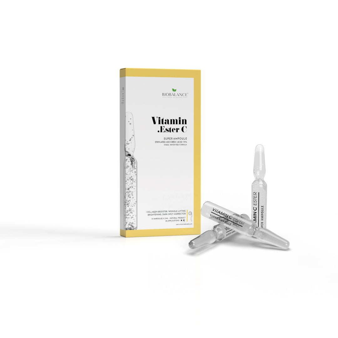 BIOBALANCE СУПЕР АМПУЛА С VITAMIN C И КОЛАГЕН ЗА ЛИФТИНГ ЕФЕКТ, 10 Х 2 МЛ