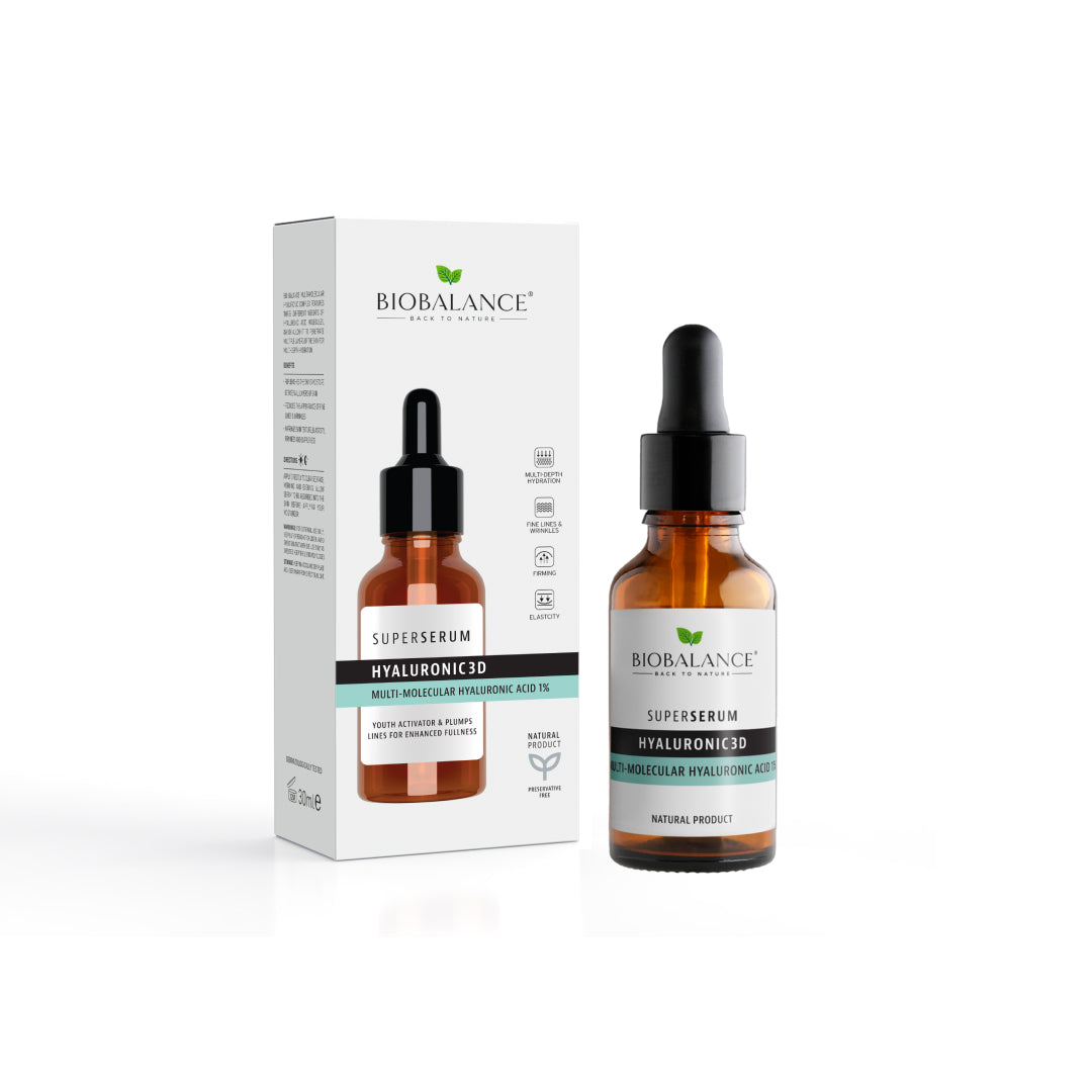 BIOBALANCE СУПЕР СЕРУМ С ЗD ХИАЛУРОНОВА КИСЕЛИНА
