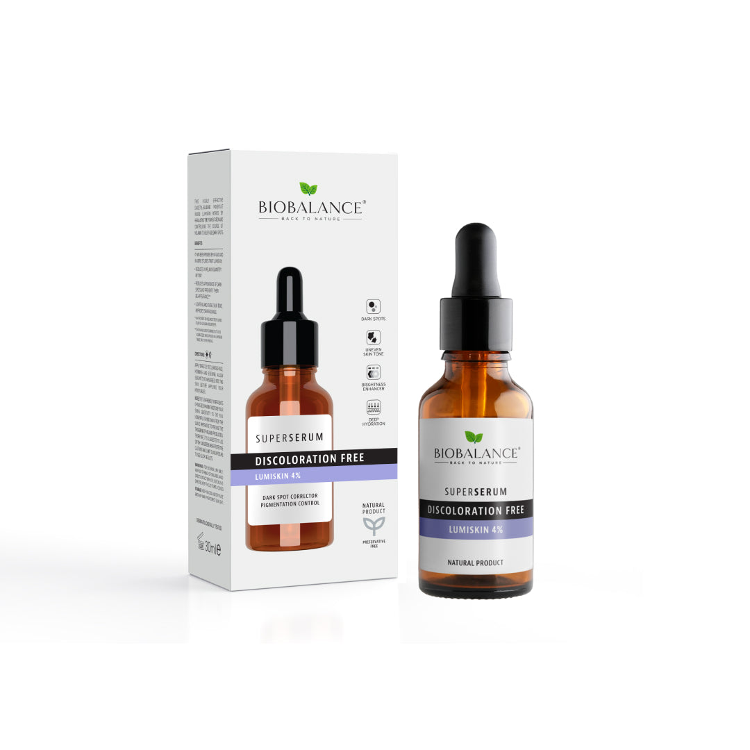BIOBALANCE СУПЕР СЕРУМ ЗА КОНТРОЛ НА ПИГМЕНТАЦИЯТА, LUMISKIN 4%