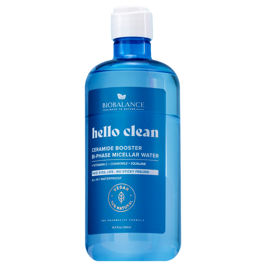 BIOBALANCE HELLO CLEAN МИЦЕЛАРНА ВОДА СЪС СЕРАМИДИ
