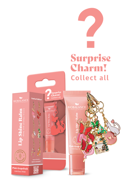 BIOBALANCE БАЛСАМ ЗА УСТНИ, PINK GRAPEFRUIT