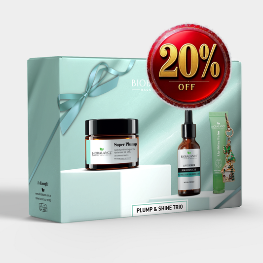BIOBALANCE PLUMP & SHINE TRIO