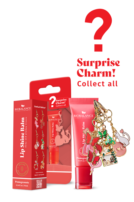 BIOBALANCE БАЛСАМ ЗА УСТНИ, POMEGRANATE