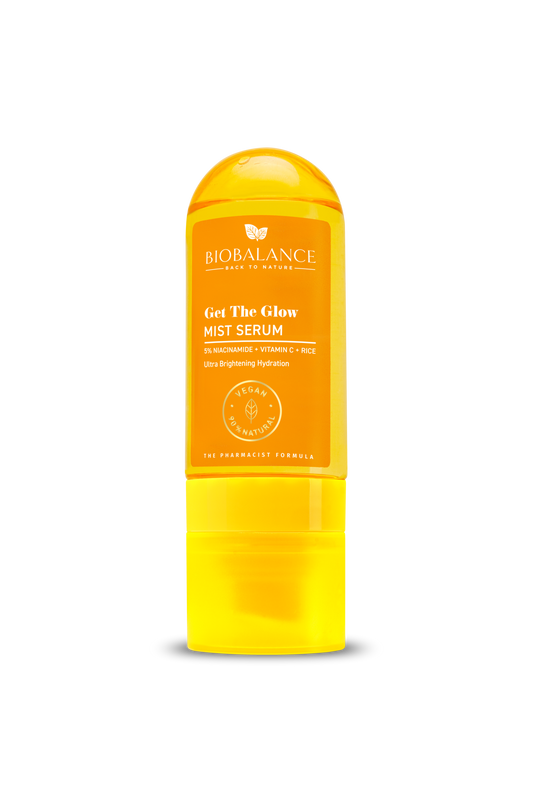 BIOBALANCE СЕРУМ МИСТ ЗА ЛИЦЕ С ВИТАМИН С GET THE GLOW