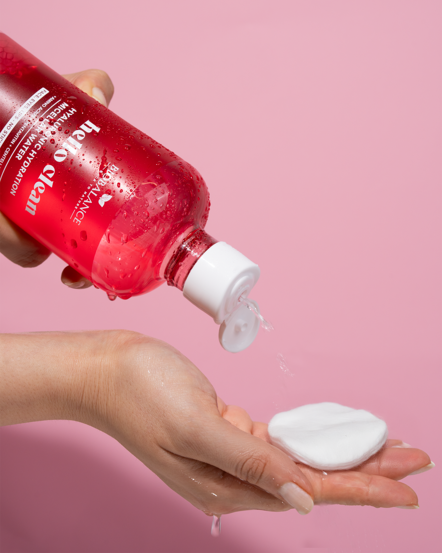 BIOBALANCE HELLO CLEAN МИЦЕЛАРНА ВОДА С ХИАЛУРОН ЗА ХИДРАТАЦИЯ