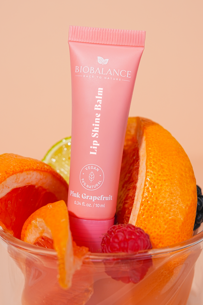 BIOBALANCE БАЛСАМ ЗА УСТНИ, PINK GRAPEFRUIT