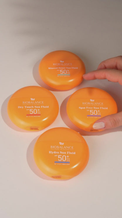 BIOBALANCE СЛЪНЦЕЗАЩ. ФЛУИД MINERAL SENSE SPF 50 +