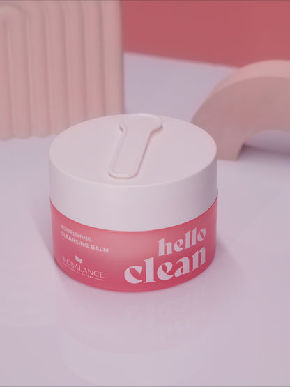 BIOBALANCE HELLO CLEAN ПОДХРАНВАЩ БАЛСАМ ЗА ЛИЦЕ СЪС СКВАЛАН И БИЗАБОЛОЛ