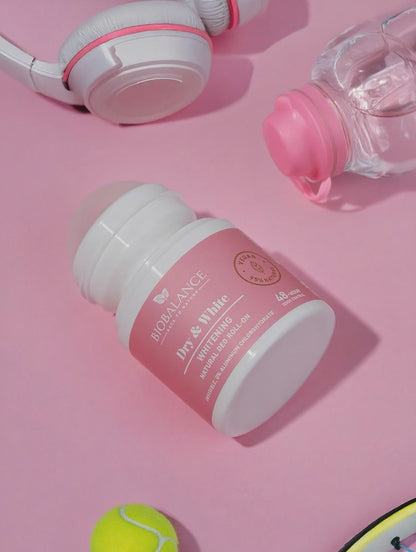 BIOBALANCE ИЗСВЕТЛЯВАЩ НАТУРАЛЕН РОЛ-ОН ДЕЗОДОРАНТ ПРОТИВ ПЕТНА